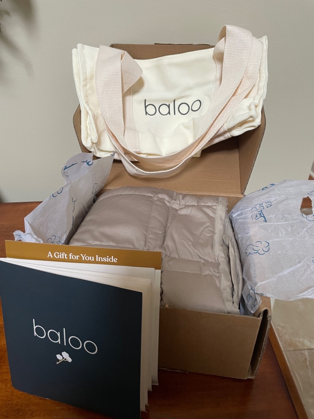 baloo Daydreamer Weighted Lap Blanket